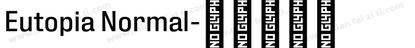 Eutopia Normal字体转换